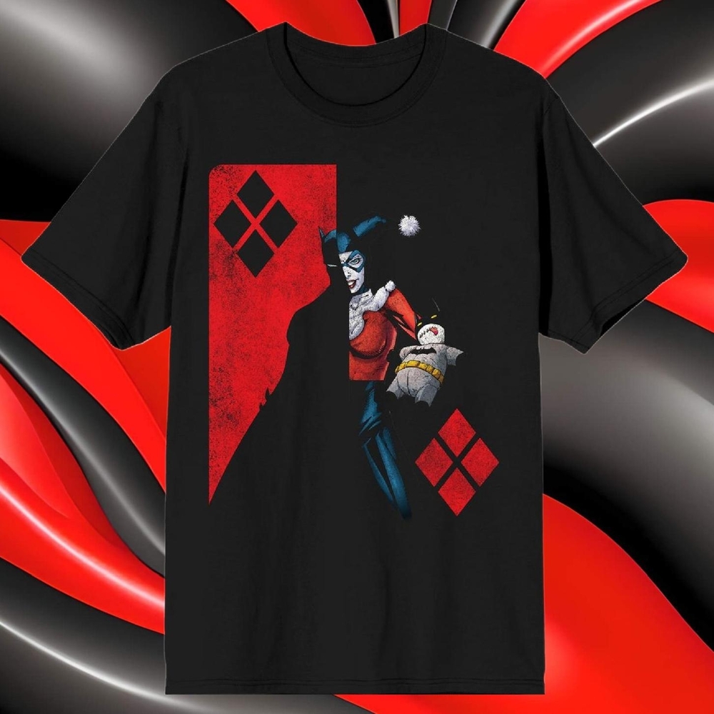 Batman Black and Red Graphic Tee